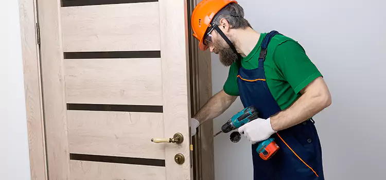 Replace Internal Door Handle with Lock Canmore